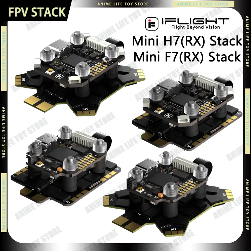iFLIGHT Borg F7 / H7 FPV Drone 4-8S Mini Stack Built In ELRS 2.4GHz RX 60A ESC MCU STM32G071N,ICM-42688-P,OSD,For Racing FPV
iFLIGHT Borg F7 / H7 FPV Drone 4-8S Mini Stack Built In ELRS 2.4GHz RX 60A ESC MCU STM32G071N,ICM-42688-P,OSD,For Racing FPV