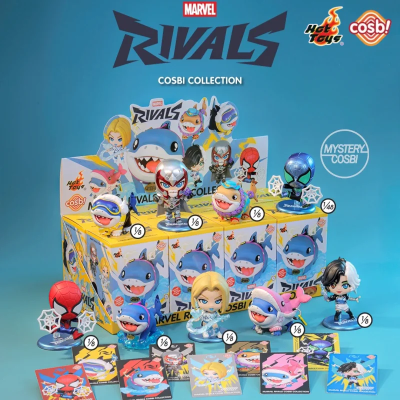 Hot Toys Marvel Rivals Cosbi Collection Blind Box Official Mini Figures Spider Man Magneto Jeff The Land Shark Decor Toys Gifts
Hot Toys Marvel Rivals Cosbi Collection Blind Box Official Mini Figures Spider Man Magneto Jeff The Land Shark Decor Toys Gifts