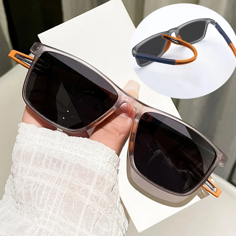 New Design Men's Sports Sunglasses Flexible TR90 Frame Sun Glasses Eyewear Men Women UV400 Riding Goggle Shades Eyeglasses
New Design Men's Sports Sunglasses Flexible TR90 Frame Sun Glasses Eyewear Men Women UV400 Riding Goggle Shades Eyeglasses