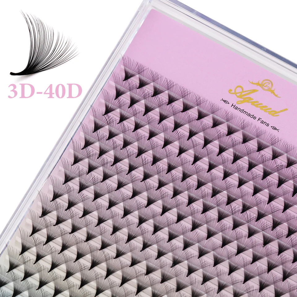 AGUUD 6D 8D 10D 30D 40D Premade Fans Lashes Pointy Base Russian Volume Fans Lashes Professional Eyelash Extensions Makeup Cilios
AGUUD 6D 8D 10D 30D 40D Premade Fans Lashes Pointy Base Russian Volume Fans Lashes Professional Eyelash Extensions Makeup Cilios