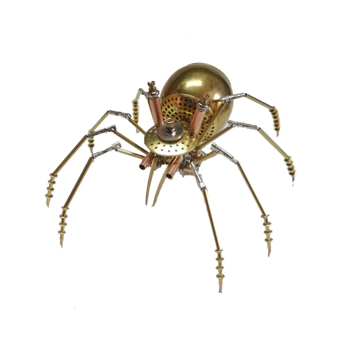 3D Metal Mechanical Spider Testa Handicrafts Model Home Decor Insect Model Handmade Metal Creative Crafts Model Building Kits
3D Metal Mechanical Spider Testa Handicrafts Model Home Decor Insect Model Handmade Metal Creative Crafts Model Building Kits