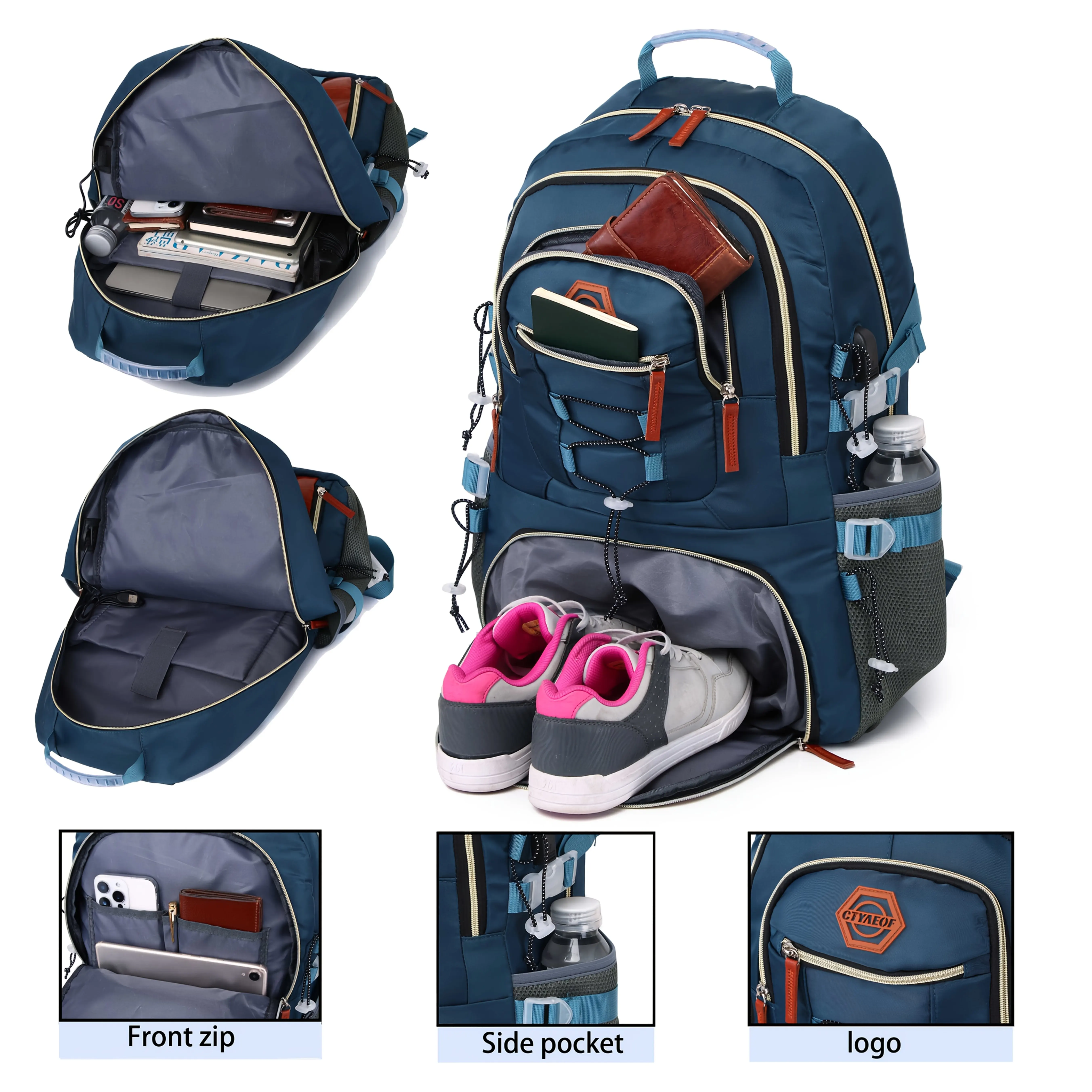 Outdoor Travel Backpack, Large Capacity Sports Camping Backpack, Unisex Laptop Bag with Shoe Compartment, Book Bag, Computer Backpack for Travel, Business, and Casual Use, Easter Valentine's Day Gift
Outdoor Travel Backpack, Large Capacity Sports Camping Backpack, Unisex Laptop Bag with Shoe Compartment, Book Bag, Computer Backpack for Travel, Business, and Casual Use, Easter Valentine's Day Gift