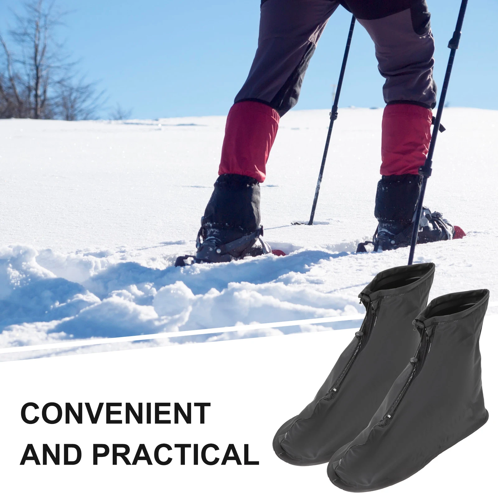 1 Pair Boot Insulators Windproof Overshoes Portable Anti-Freeze Shoe Covers For Outdoor Lightweight Durable Practical Xl
1 Pair Boot Insulators Windproof Overshoes Portable Anti-Freeze Shoe Covers For Outdoor Lightweight Durable Practical Xl