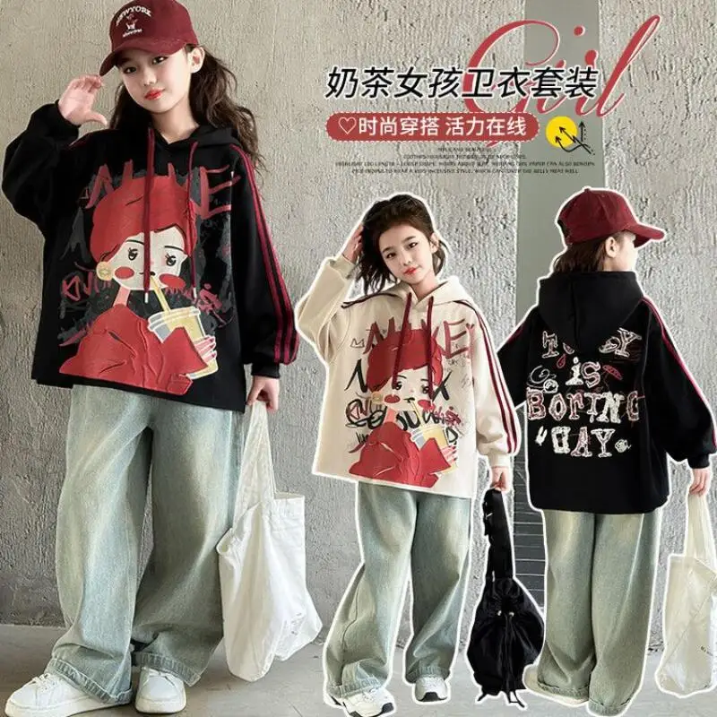 Kawaii Boy Fashion Sweatsuit Student Spring and Autumn Casual Cartoon Hooded Long Sleeves Pullover Coat Tops Children's Clothing
Kawaii Boy Fashion Sweatsuit Student Spring and Autumn Casual Cartoon Hooded Long Sleeves Pullover Coat Tops Children's Clothing