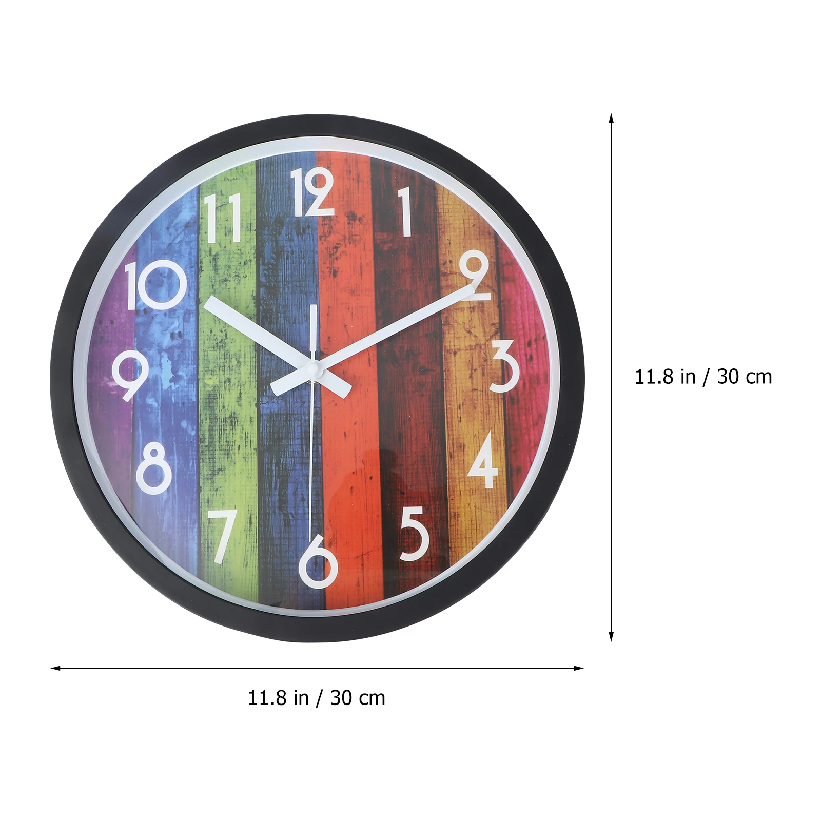 1PC Wall Clock Decor Colorful Wood Grain Wall Clock Retro Wood Grain Hanging Clock Simple Quartz Wall Clock Fashionable Wall
1PC Wall Clock Decor Colorful Wood Grain Wall Clock Retro Wood Grain Hanging Clock Simple Quartz Wall Clock Fashionable Wall