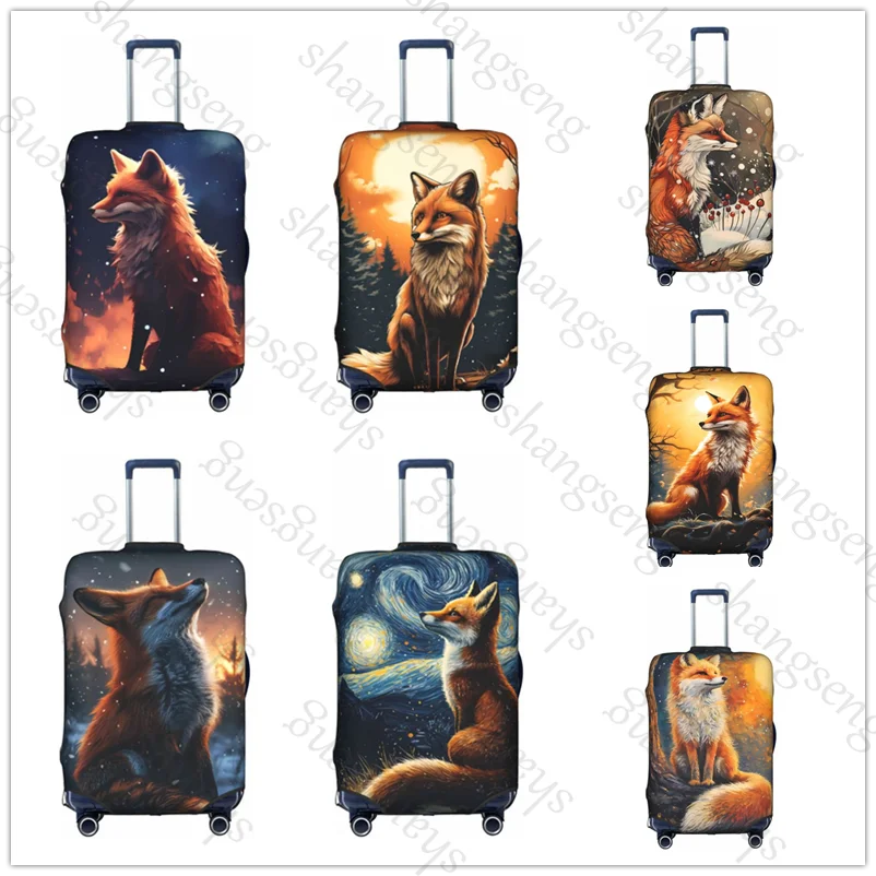Толстый эластичный защитный чехол для багажа с изображением лисы, костюм на молнии для 18-32 дюймов, чехлы для чемоданов, дорожные аксессуары
Толстый эластичный защитный чехол для багажа с изображением лисы, костюм на молнии для 18-32 дюймов, чехлы для чемоданов, дорожные аксессуары