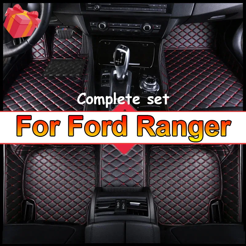 Leather Car Floor mats for Ford Ranger 2020 2019 2018 2017 2016 2015 2014 2013 2012 Carpets Rugs Pads Interior Parts Accessories
Leather Car Floor mats for Ford Ranger 2020 2019 2018 2017 2016 2015 2014 2013 2012 Carpets Rugs Pads Interior Parts Accessories