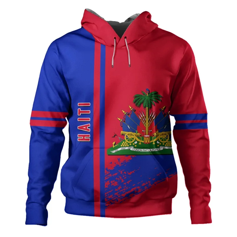 Haiti Nation Flag Graphic Hoodie Men's Women's Sports Pullover Hoody 3D Print Spring Autumn Casual Daishiki Sweatshirt Clothes
Haiti Nation Flag Graphic Hoodie Men's Women's Sports Pullover Hoody 3D Print Spring Autumn Casual Daishiki Sweatshirt Clothes