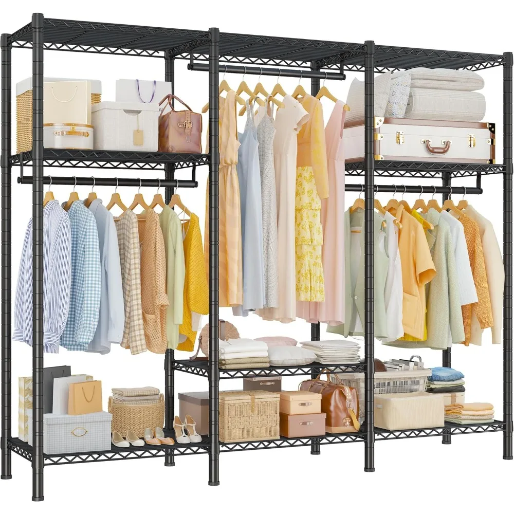 Hanger with a load-bearing capacity of 800 pounds, heavy-duty hanger for hanging clothes, portable wardrobe, metal, adjustable
Hanger with a load-bearing capacity of 800 pounds, heavy-duty hanger for hanging clothes, portable wardrobe, metal, adjustable
