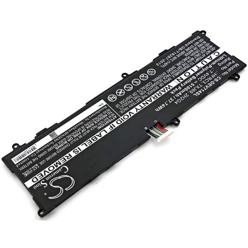 7.4V/5100mAh Cameron Sino Tablet Battery HFRC3, TXJ69, 2H2G4, 21CP5/63/105 for DELL Venue 11 Pro 7140
7.4V/5100mAh Cameron Sino Tablet Battery HFRC3, TXJ69, 2H2G4, 21CP5/63/105 for DELL Venue 11 Pro 7140