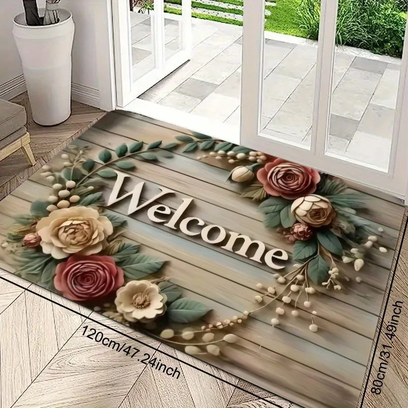 1PC Welcome Pattern Kitchen Rugs Non-Slip Home Door Mats Pop design Bathroom Rug Bath Mat Carpet for Home Sink Laundry Decor
1PC Welcome Pattern Kitchen Rugs Non-Slip Home Door Mats Pop design Bathroom Rug Bath Mat Carpet for Home Sink Laundry Decor