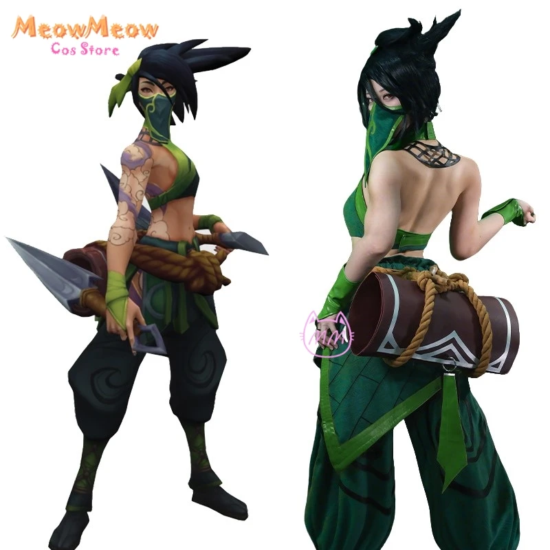 LOL Akali Косплей Костюм Лига Скин Легенд THE ROGUE ASSASSIN Зеленый Костюм Одежда Хэллоуин Женская Сексуальная Униформа Для Ролевых Игр
LOL Akali Косплей Костюм Лига Скин Легенд THE ROGUE ASSASSIN Зеленый Костюм Одежда Хэллоуин Женская Сексуальная Униформа Для Ролевых Игр