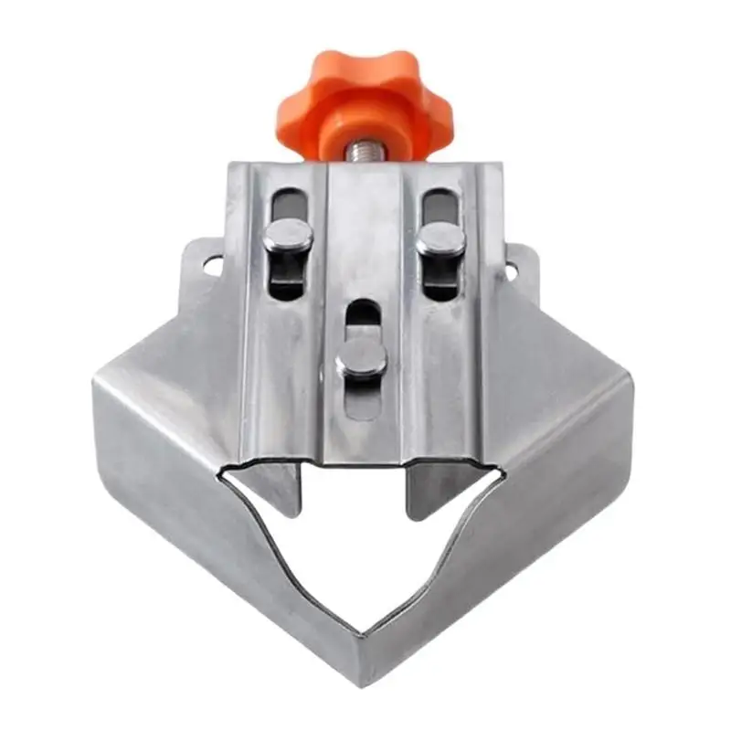 1pc Adjustable Right Angle Clamp Single Handle 90° Aluminum Corner Clamp Woodworking Swing Jaw Photo Frame Vise Holder
1pc Adjustable Right Angle Clamp Single Handle 90° Aluminum Corner Clamp Woodworking Swing Jaw Photo Frame Vise Holder