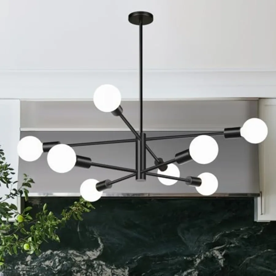 Sputnik Chandeliers Dining Room Light Fixture , 30-Inch , Modern Chelier, Height Adjustable Mid Century Modern Chandeliers for
Sputnik Chandeliers Dining Room Light Fixture , 30-Inch , Modern Chelier, Height Adjustable Mid Century Modern Chandeliers for