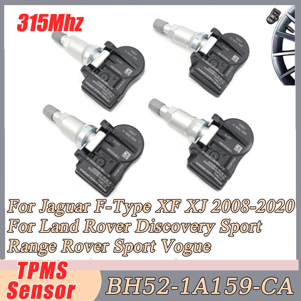BH52-1A159-CA TPMS Tire Pressure Monitor Sensor for Jaguar F-Type XJ XJR Land Rover LR4 Range Rover Sport Evoque 315Mhz
BH52-1A159-CA TPMS Tire Pressure Monitor Sensor for Jaguar F-Type XJ XJR Land Rover LR4 Range Rover Sport Evoque 315Mhz