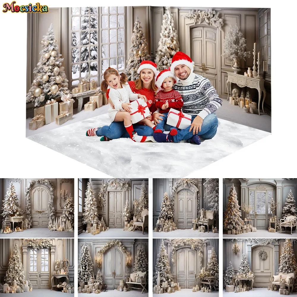 Christmas Retro White Door Decor Background Xmas Tree Gift Candles Window Photography Zone Backdrop Family Portrait Photo Studio
Christmas Retro White Door Decor Background Xmas Tree Gift Candles Window Photography Zone Backdrop Family Portrait Photo Studio