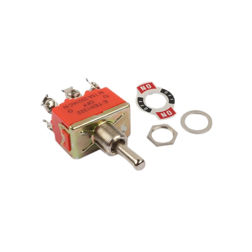 Manual Forward and Reverse Toggle Switch DC Motor Toggle Switch Forward/Reverse/Stop Three Gears 10A 250W Toggle Switch
Manual Forward and Reverse Toggle Switch DC Motor Toggle Switch Forward/Reverse/Stop Three Gears 10A 250W Toggle Switch