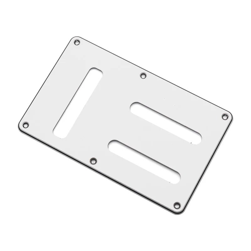 Electric Guitar Back Cover Plate 142.2x89.6mm, 1+2 Style Rear Cavity Cover Backplate for Guitar Electronics Access
Electric Guitar Back Cover Plate 142.2x89.6mm, 1+2 Style Rear Cavity Cover Backplate for Guitar Electronics Access