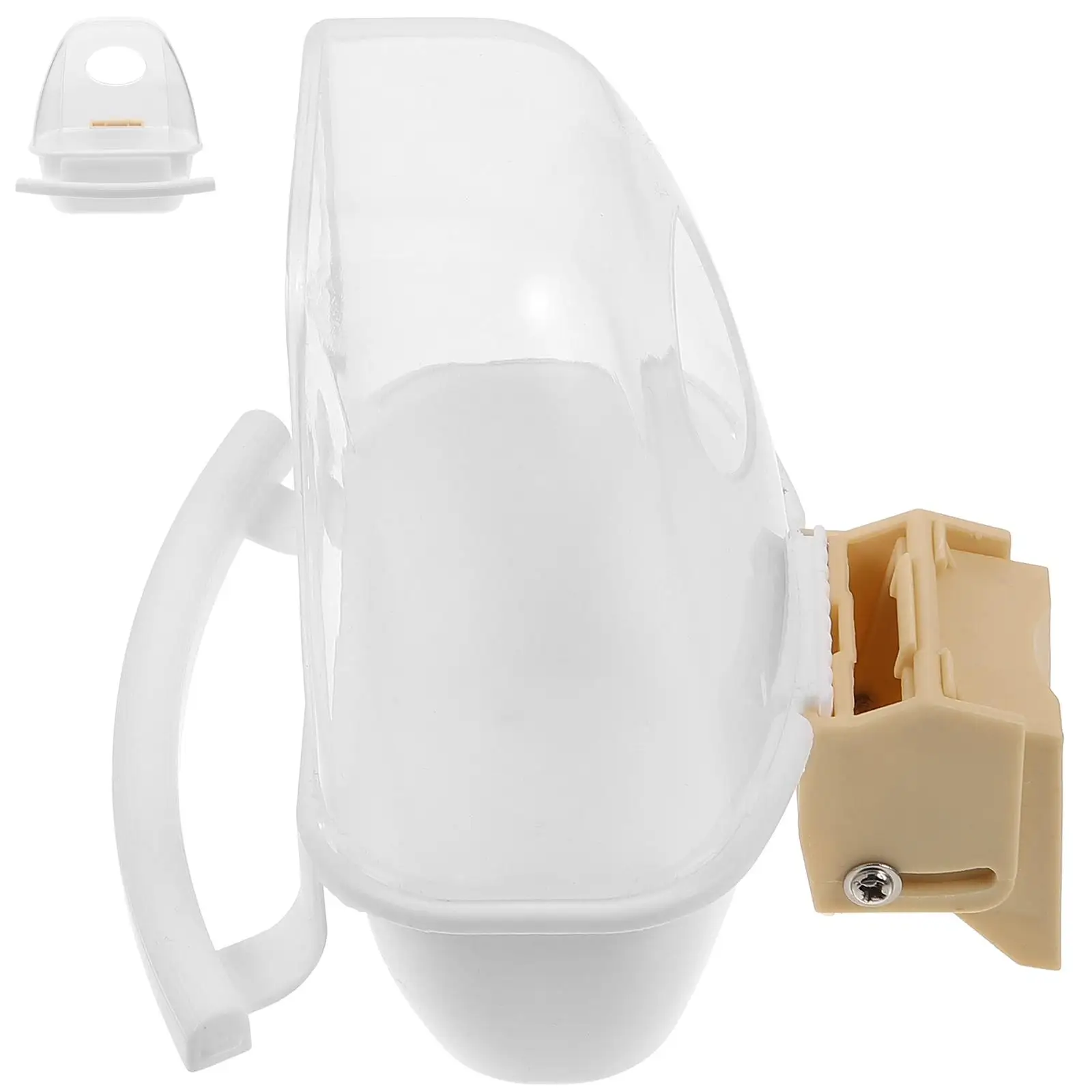 Plastic Bird Feeder Outdoor Cage White Large Capacity Easy Clean Parrot Food Container Bowl Small Pets Rabbit Hamster Feeding
Plastic Bird Feeder Outdoor Cage White Large Capacity Easy Clean Parrot Food Container Bowl Small Pets Rabbit Hamster Feeding