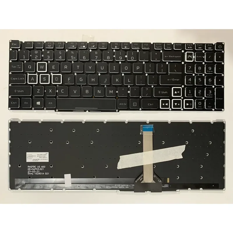 US Keyboard for Acer Nitro 5 AN515-57-573G N20C1 Laptop
US Keyboard for Acer Nitro 5 AN515-57-573G N20C1 Laptop