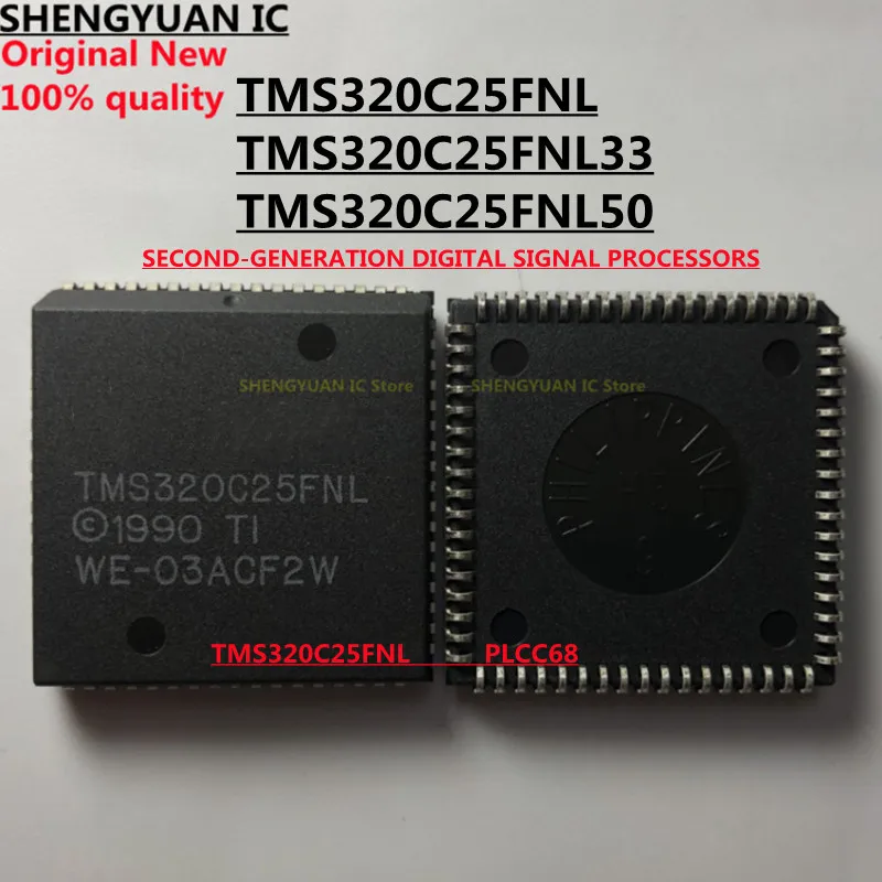 5pcs TMS320C25FNL TMS320C25FNL33 TMS320C25FNL50 PLCC68 TMS320C25 TMS320 SECOND-GENERATION DIGITAL SIGNAL PROCESSORS 100% new
5pcs TMS320C25FNL TMS320C25FNL33 TMS320C25FNL50 PLCC68 TMS320C25 TMS320 SECOND-GENERATION DIGITAL SIGNAL PROCESSORS 100% new