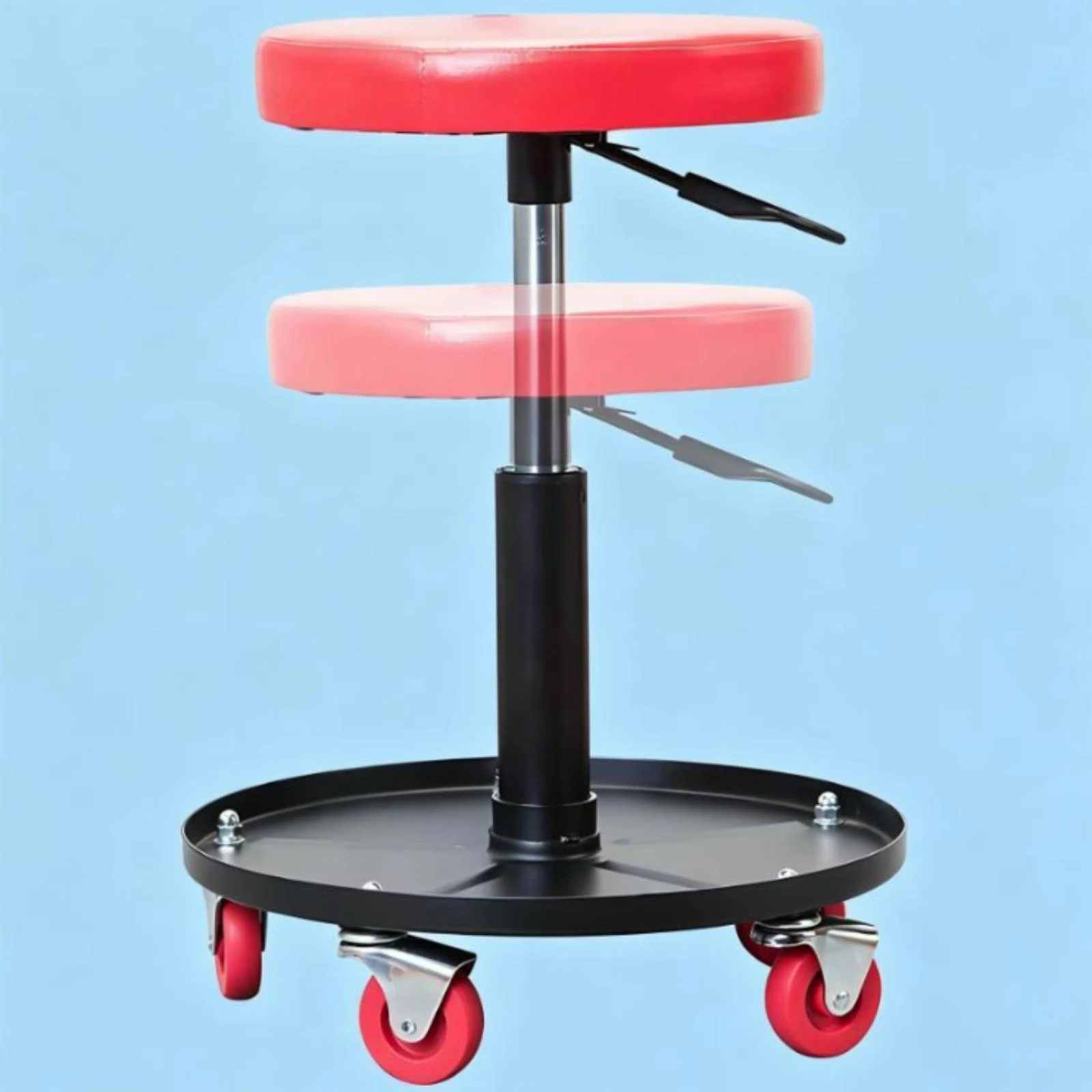 Rolling Mechanic Stool Swivel Casters Shop Seat Garage Equipment for Mechanics
Rolling Mechanic Stool Swivel Casters Shop Seat Garage Equipment for Mechanics