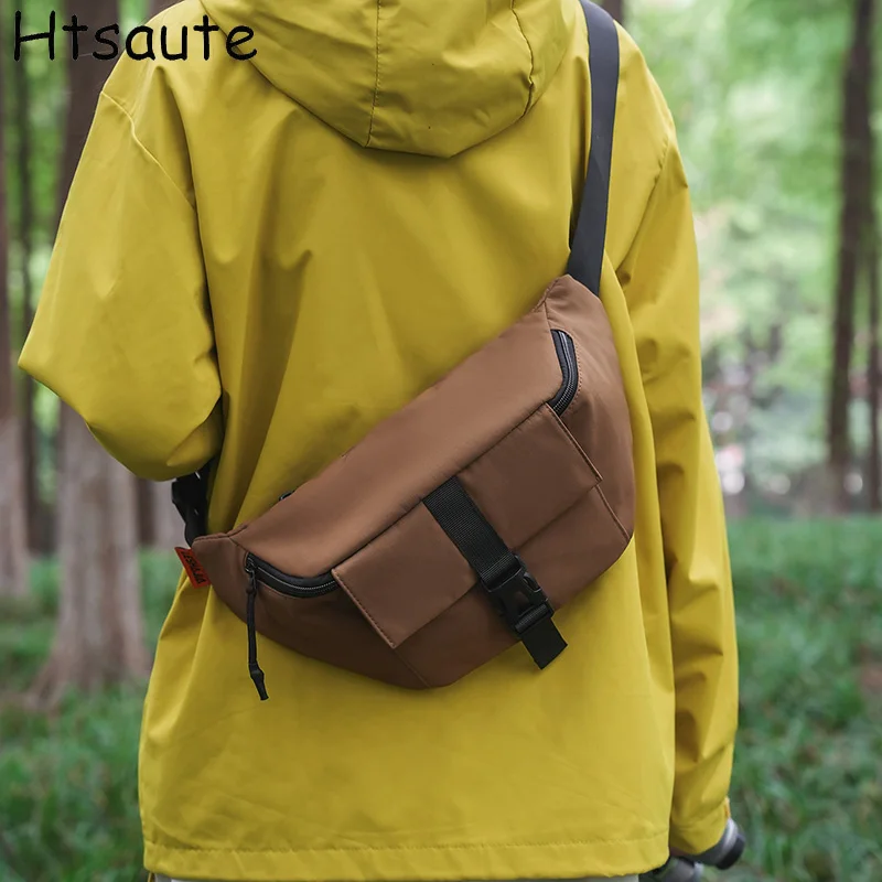 Nylon Chest Bag Women Men Fashion Fanny Packs Wide Strap Casual Waist Bags Multi-pockets Hobo Sling Bag Outdoor Travel Bag
Nylon Chest Bag Women Men Fashion Fanny Packs Wide Strap Casual Waist Bags Multi-pockets Hobo Sling Bag Outdoor Travel Bag