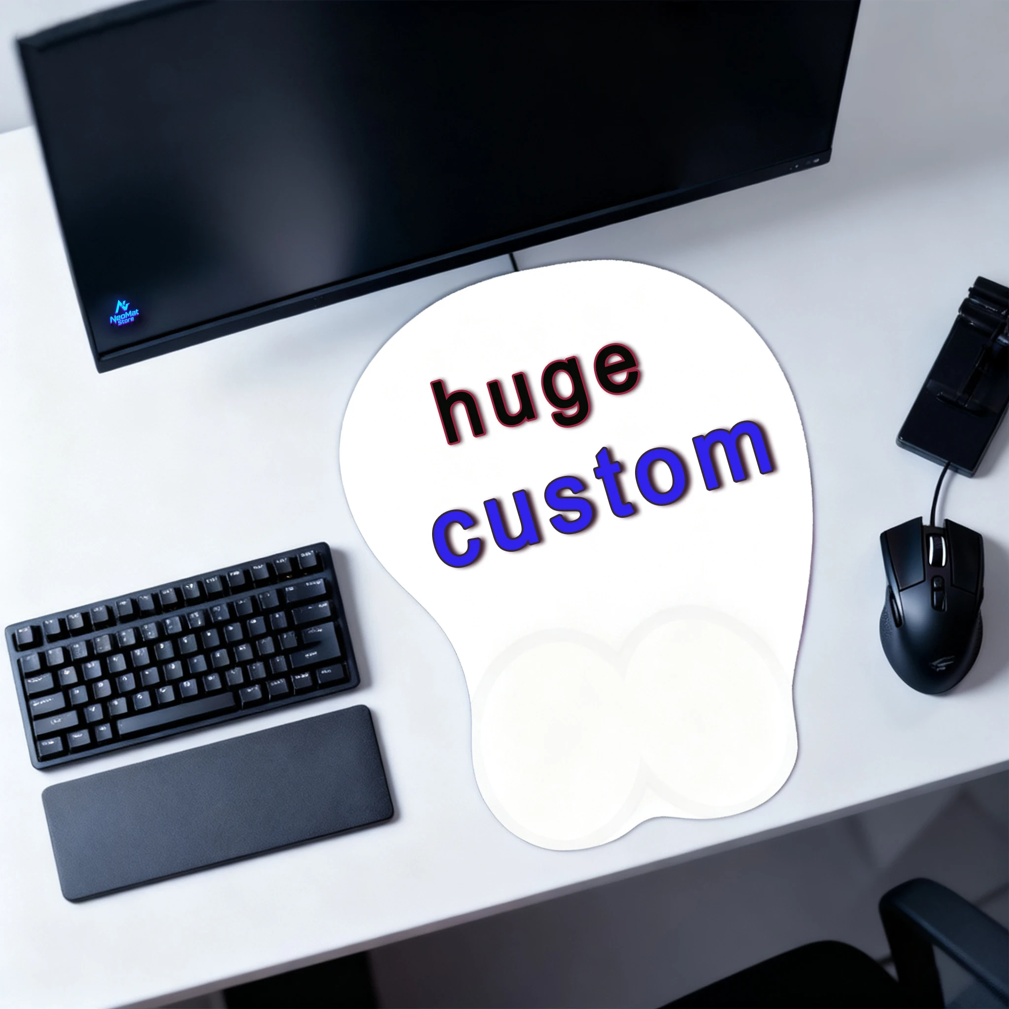 Custom Mat 3d Silicone Mousepad with Wrist Pillow Ergonomic Mouse Pad Headrest Carpet Huge Anime Wrist Guard
Custom Mat 3d Silicone Mousepad with Wrist Pillow Ergonomic Mouse Pad Headrest Carpet Huge Anime Wrist Guard
