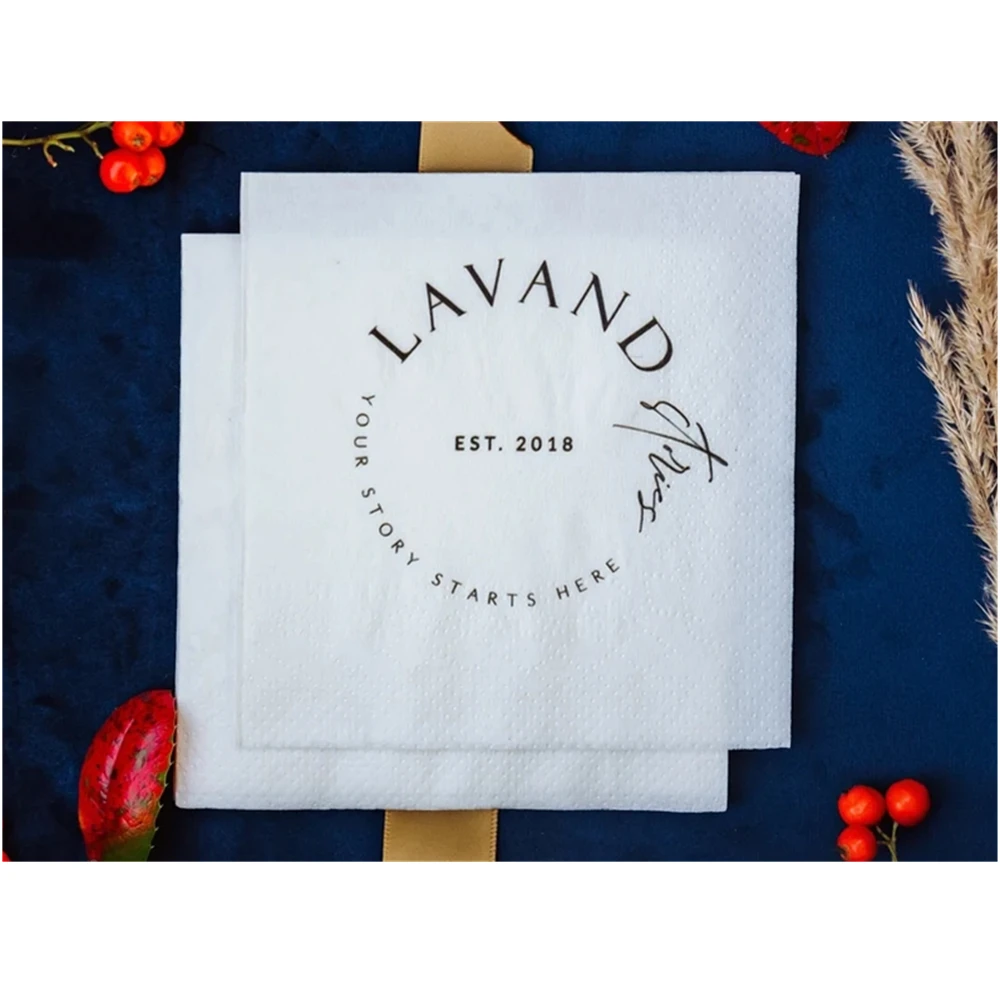 50 Custom Full - color LOGO Napkins / Branded Napkins /Business napkins / Thank you Napkins / cocktail / beverage napkins
50 Custom Full - color LOGO Napkins / Branded Napkins /Business napkins / Thank you Napkins / cocktail / beverage napkins