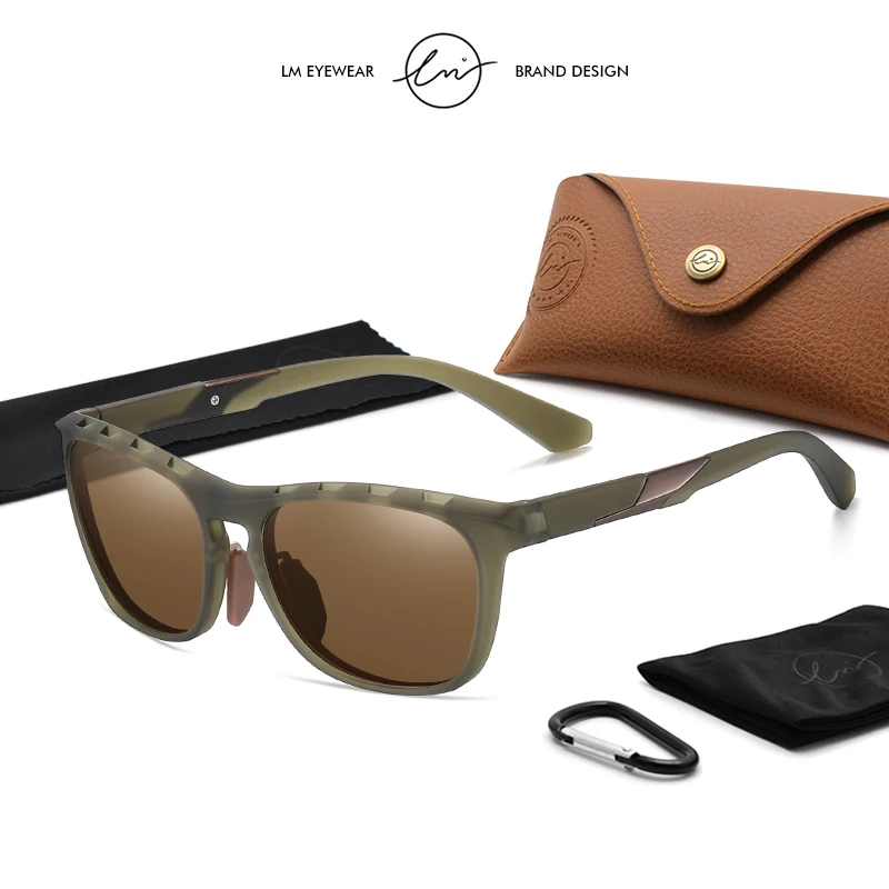 LM 2024 Ultralight TR90 Sunglasses Men Polarized Mirror Lens Driving Sun Glasses Women Sports With Brand Box gafas de sol hombre
LM 2024 Ultralight TR90 Sunglasses Men Polarized Mirror Lens Driving Sun Glasses Women Sports With Brand Box gafas de sol hombre
