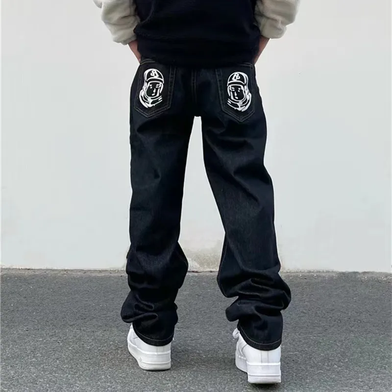 2025 Cyber Y2K Fashion Flying Dog Printed Black Baggy Jeans Pants For Men Clothing Straight Luxury Denim Trousers Pantalon Homme
2025 Cyber Y2K Fashion Flying Dog Printed Black Baggy Jeans Pants For Men Clothing Straight Luxury Denim Trousers Pantalon Homme