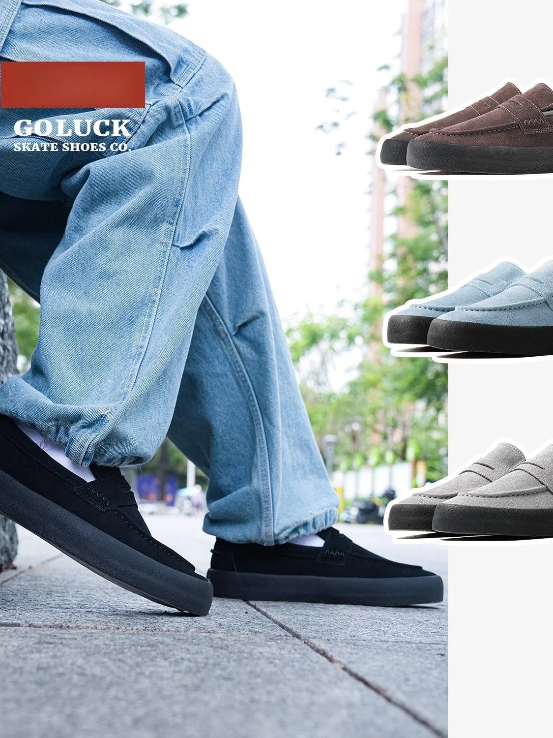 ex Comfortable Lightweight Slip-On Loers Faionable Flat Heel Busin Casual Skateboarding oes Anti-Slip Rubber Sole
ex Comfortable Lightweight Slip-On Loers Faionable Flat Heel Busin Casual Skateboarding oes Anti-Slip Rubber Sole