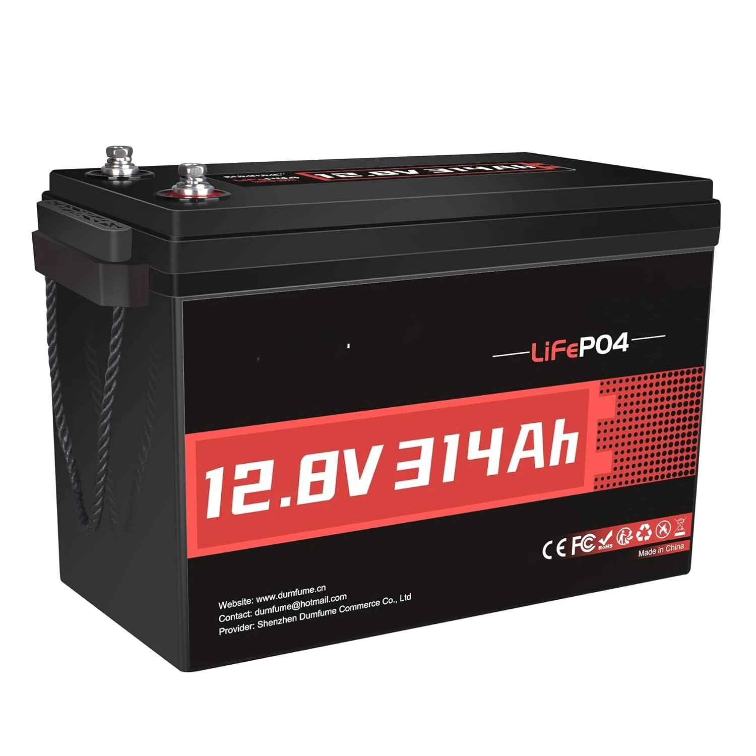 Custom 12V 314Ah LiFePO4 Battery, 3840Wh Built-in 200A BMS, 15000+ Deep Cycles Solar RV Off-Grid Backup Power
Custom 12V 314Ah LiFePO4 Battery, 3840Wh Built-in 200A BMS, 15000+ Deep Cycles Solar RV Off-Grid Backup Power
