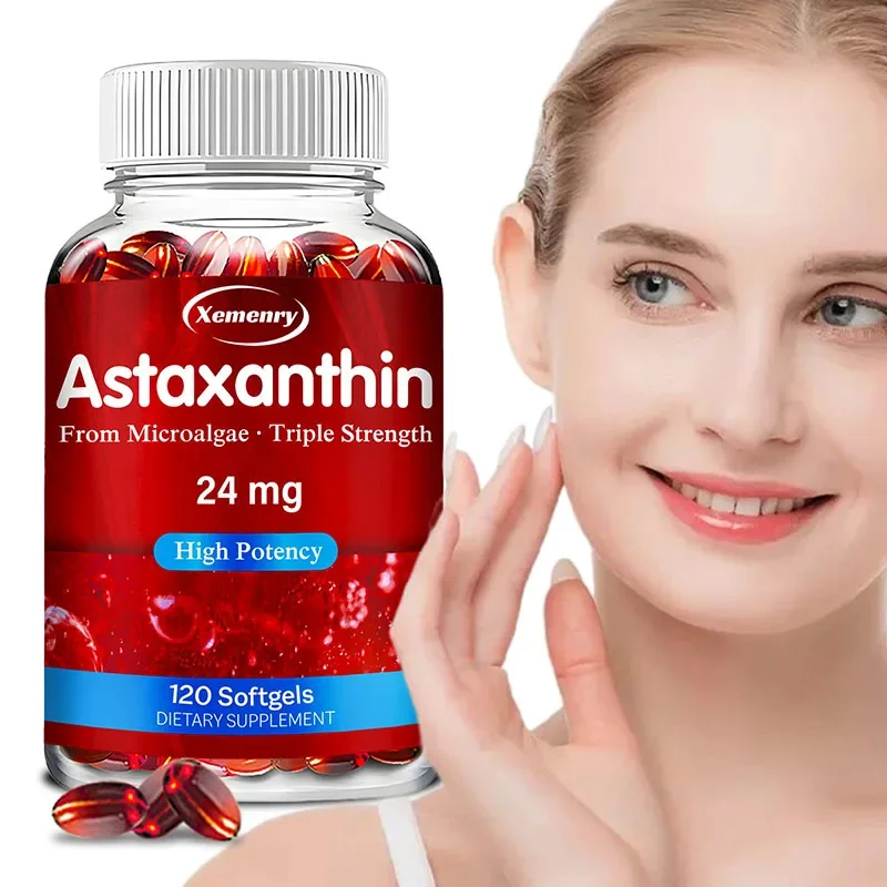 Astaxanthin Capsules - Supporting Brain, Joint & Skin, Heart Health, Promotes Cardiovascular Health and Accelerates Metabolism
Astaxanthin Capsules - Supporting Brain, Joint & Skin, Heart Health, Promotes Cardiovascular Health and Accelerates Metabolism