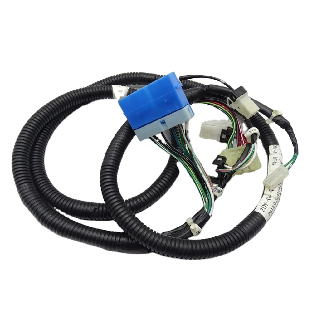 Excavator Parts Engine Wiring Harness Key Switch Wire Speed PC200-8 PC220-8 Horn Switch Wiring Harness 20Y-06-41121
Excavator Parts Engine Wiring Harness Key Switch Wire Speed PC200-8 PC220-8 Horn Switch Wiring Harness 20Y-06-41121