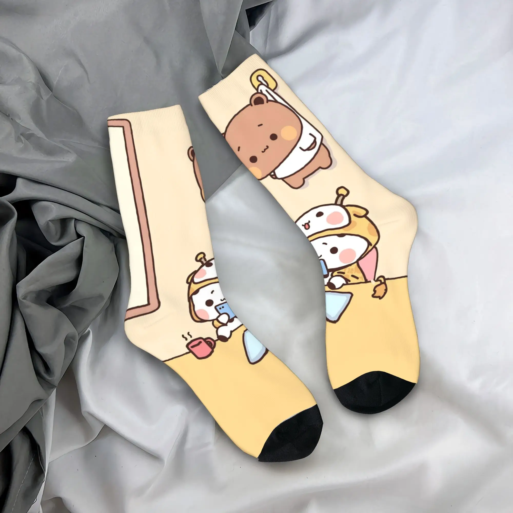 Panda Bubu Dudu Pattern Socks Autumn Stockings Trendy Men's Breathable Socks Graphic Running Sports Non Skid Socks
Panda Bubu Dudu Pattern Socks Autumn Stockings Trendy Men's Breathable Socks Graphic Running Sports Non Skid Socks