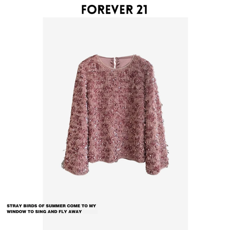 Женский топ Forever 2 в стиле ретро с пайетками и бахромой, длинный рукав, коллекция Зима-Весна 2024
Женский топ Forever 2 в стиле ретро с пайетками и бахромой, длинный рукав, коллекция Зима-Весна 2024