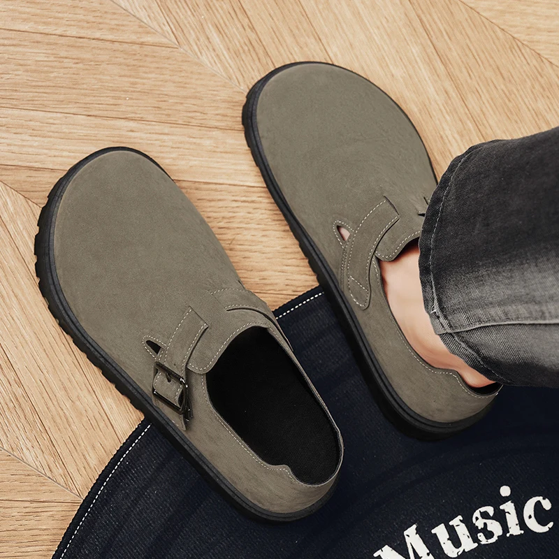 Men's Summer Breathable Anti-slip Wear-resistant Casual Sports Slip-on Bean Trendy Shoes Comfortable round Toe Zipper Closure
Men's Summer Breathable Anti-slip Wear-resistant Casual Sports Slip-on Bean Trendy Shoes Comfortable round Toe Zipper Closure