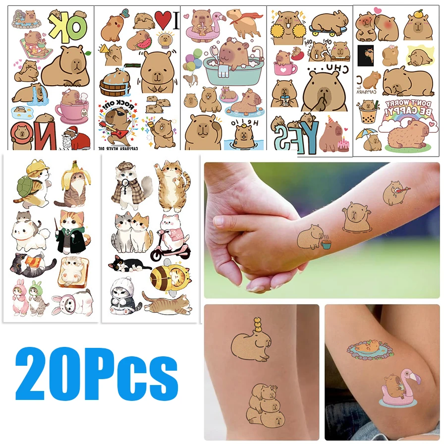 20Pcs New Cartoon Cute Dolphin Tattoo Stickers Waterproof Party Gifts Funny Fun Face Stickers Tattoo Stickers
20Pcs New Cartoon Cute Dolphin Tattoo Stickers Waterproof Party Gifts Funny Fun Face Stickers Tattoo Stickers