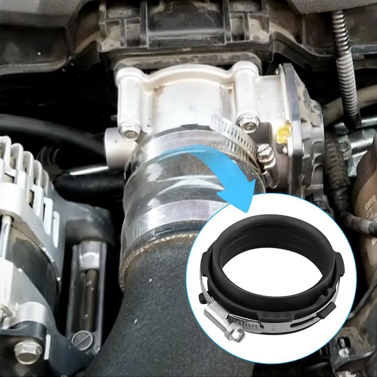 L49A New Air Filter Outlet Bushing Throttle Hose Gasket Seal Clamp 22953190 for Buick Chevrolet Regal Lacrosse Malibu
L49A New Air Filter Outlet Bushing Throttle Hose Gasket Seal Clamp 22953190 for Buick Chevrolet Regal Lacrosse Malibu