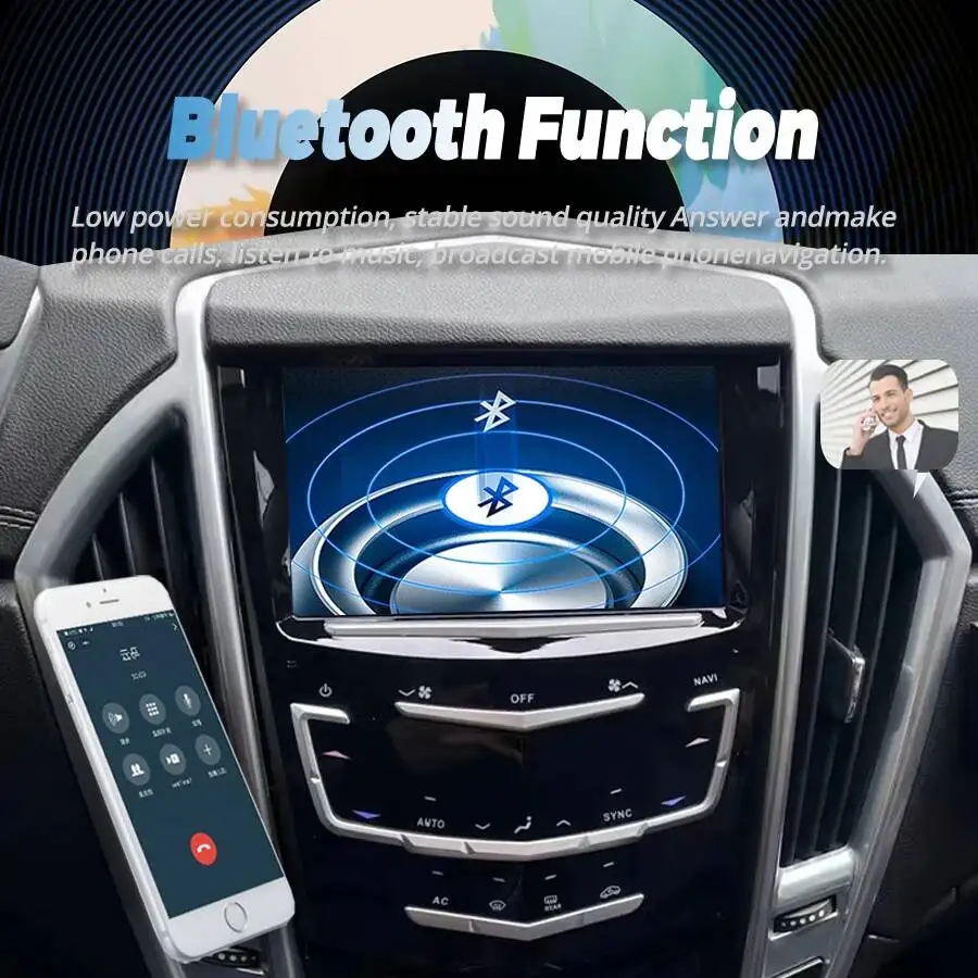 Android-экран для Cadillac ATS, ATS-L, XTS, SRX, XT5, CTS, Escalade 2013-2018: автомобильная GPS-навигация, CarPlay, мультимедийный проигрыватель
Android-экран для Cadillac ATS, ATS-L, XTS, SRX, XT5, CTS, Escalade 2013-2018: автомобильная GPS-навигация, CarPlay, мультимедийный проигрыватель