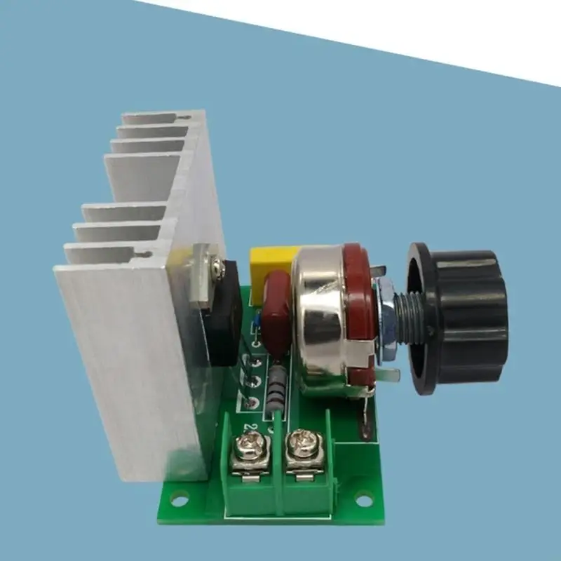 220V 4000W SCR Regulator Dimming Dimmer Motor Speed Controller
220V 4000W SCR Regulator Dimming Dimmer Motor Speed Controller