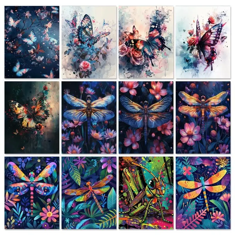 GATYZTORY Diy Painting By Numbers Kids Dragonfly Picture On Canvas Drawing Acrylic Paint Coloring By Numbers Diy Gift Painting D
GATYZTORY Diy Painting By Numbers Kids Dragonfly Picture On Canvas Drawing Acrylic Paint Coloring By Numbers Diy Gift Painting D