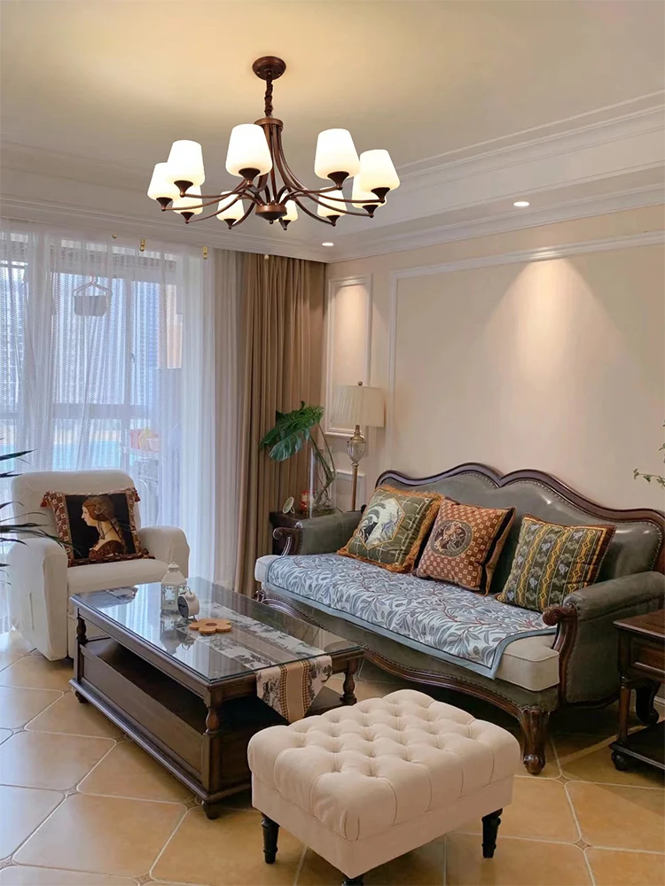 American retro chandelier living room light French retro light American living room bedroom main 2024 Zhongshan
American retro chandelier living room light French retro light American living room bedroom main 2024 Zhongshan