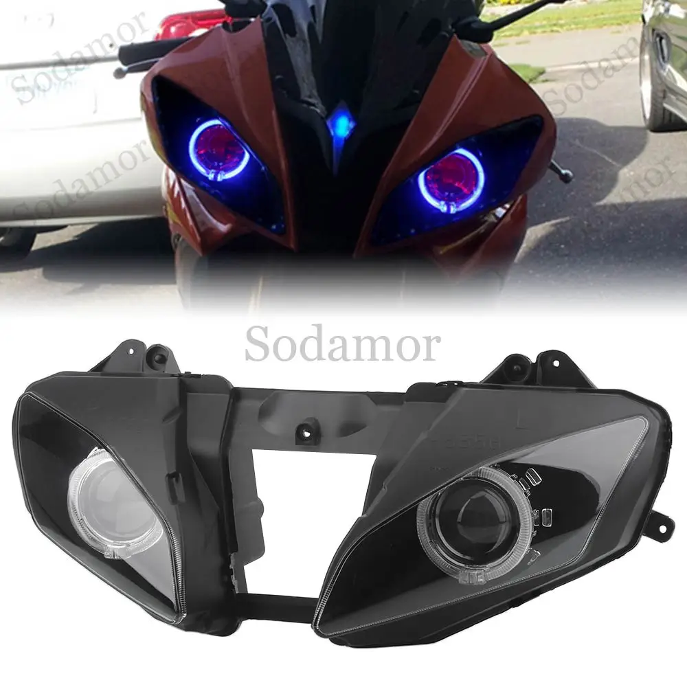 For Yamaha YZF-R6 R6 2006 2007 High/Low Beam Head Light Motorcycle Headlamp LED Custom HID Bi-Xenon Projector Headlight Assembly
For Yamaha YZF-R6 R6 2006 2007 High/Low Beam Head Light Motorcycle Headlamp LED Custom HID Bi-Xenon Projector Headlight Assembly