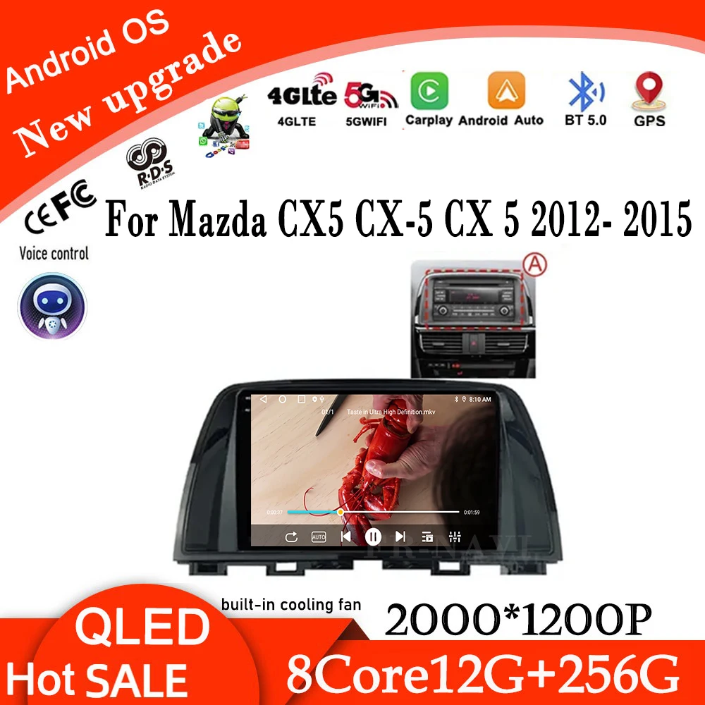 9 "Android 14 для Mazda CX5 CX-5 CX 5 2012-2015 DSP Автомобильный радиоприемник Мультимедийный плеер GPS Навигация DSP Стерео Авто 2,5D Сенсорный экран
9 "Android 14 для Mazda CX5 CX-5 CX 5 2012-2015 DSP Автомобильный радиоприемник Мультимедийный плеер GPS Навигация DSP Стерео Авто 2,5D Сенсорный экран
