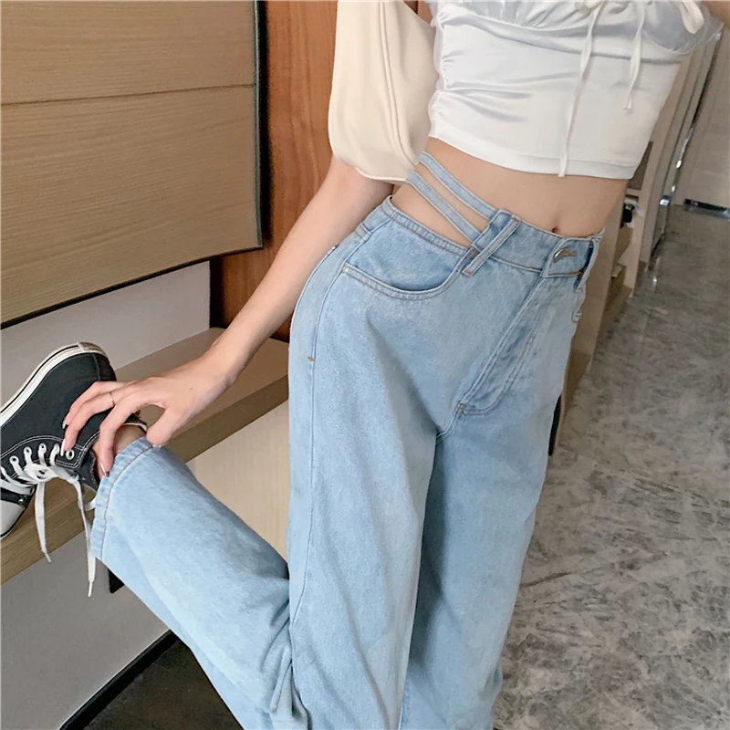 Hollow Out 2023 New summer High waist Women's Fashion Loose Denim sexy pants Casual Vintage Wide leg Jeans Trousers women
Hollow Out 2023 New summer High waist Women's Fashion Loose Denim sexy pants Casual Vintage Wide leg Jeans Trousers women