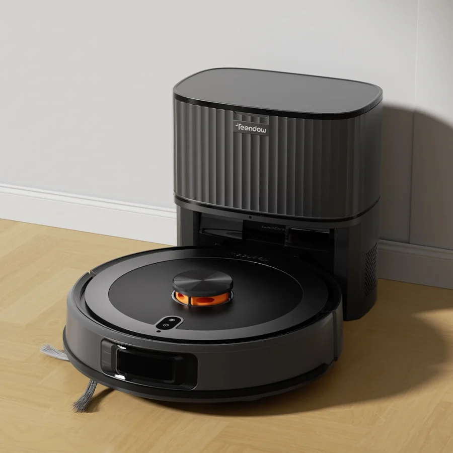 Robot Vacuum & Mop - Self-Emptying with Auto Wash Dock (LIDAR Navigation, 3000Pa Suction, Smart App Control)
Robot Vacuum & Mop - Self-Emptying with Auto Wash Dock (LIDAR Navigation, 3000Pa Suction, Smart App Control)