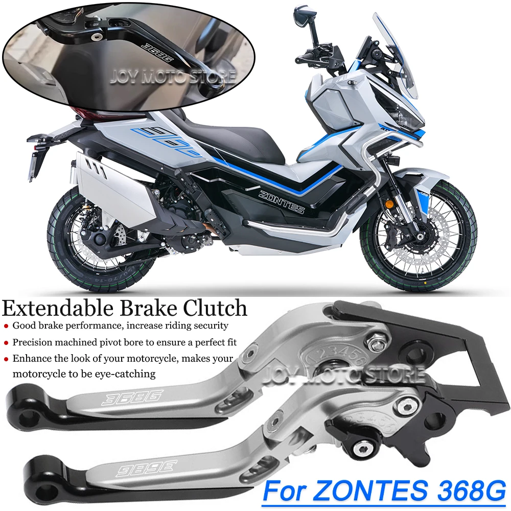 For Zontes 368G 368g Motorcycle Accessories CNC Adjustable Folding Extendable Brake Clutch Levers Handle
For Zontes 368G 368g Motorcycle Accessories CNC Adjustable Folding Extendable Brake Clutch Levers Handle