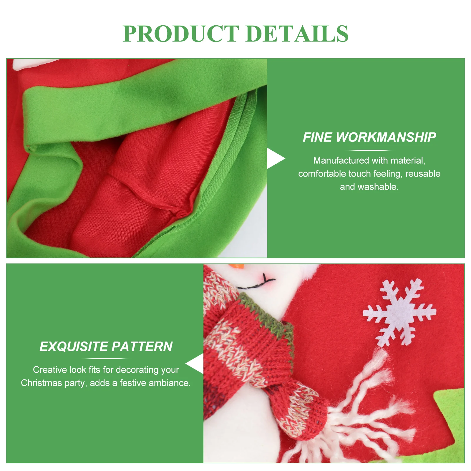 2pcs Christmas Chair Covers Santa Snowman Pattern Seat Slipcovers Reusable Washable Dining Room Home Sofa Protector Xmas Back
2pcs Christmas Chair Covers Santa Snowman Pattern Seat Slipcovers Reusable Washable Dining Room Home Sofa Protector Xmas Back